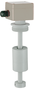plastic float switch for vertical mounting from PVC, PP or PVDF