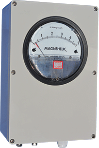 Wandaufbaugehäuse für Differenzdruckanzeiger PM-2000 Magnehelic